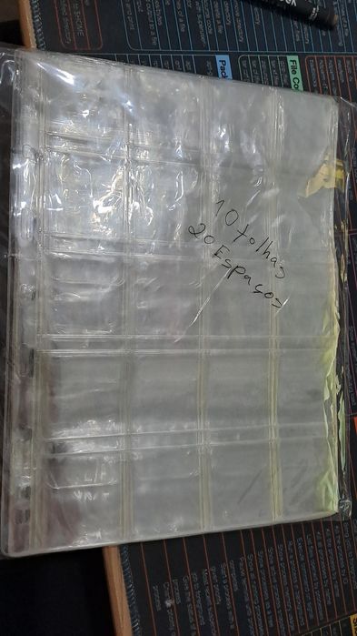 10 micas de armazenamento de moedas