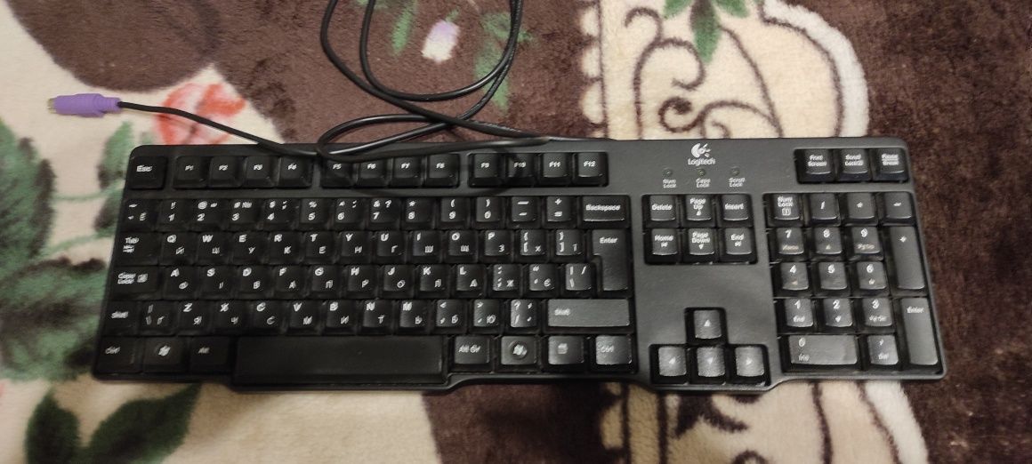 Клавиатура Logitech k100