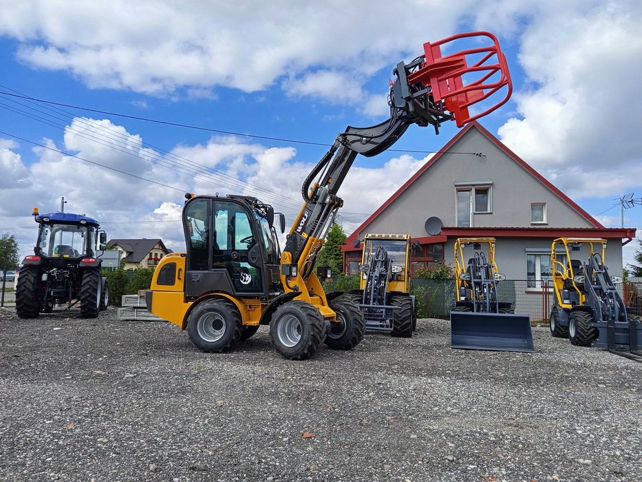 Ładowarka teleskopowa WOLF MINI 780 HT [Silnik KUBOTA] mocowanie EURO