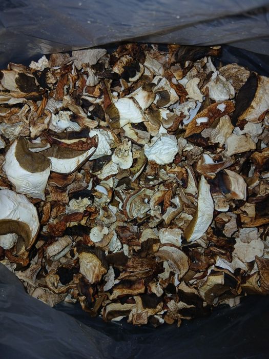 Сушені білі гриби