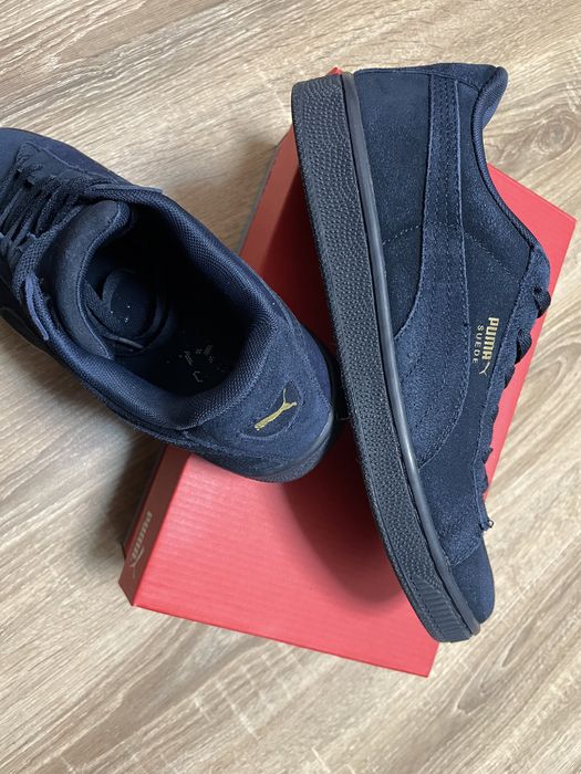 Кеды Puma Suede SD BLUE замш БУ отличное состояние 42