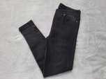 Spodnie jeansowe czarne skinny rurki