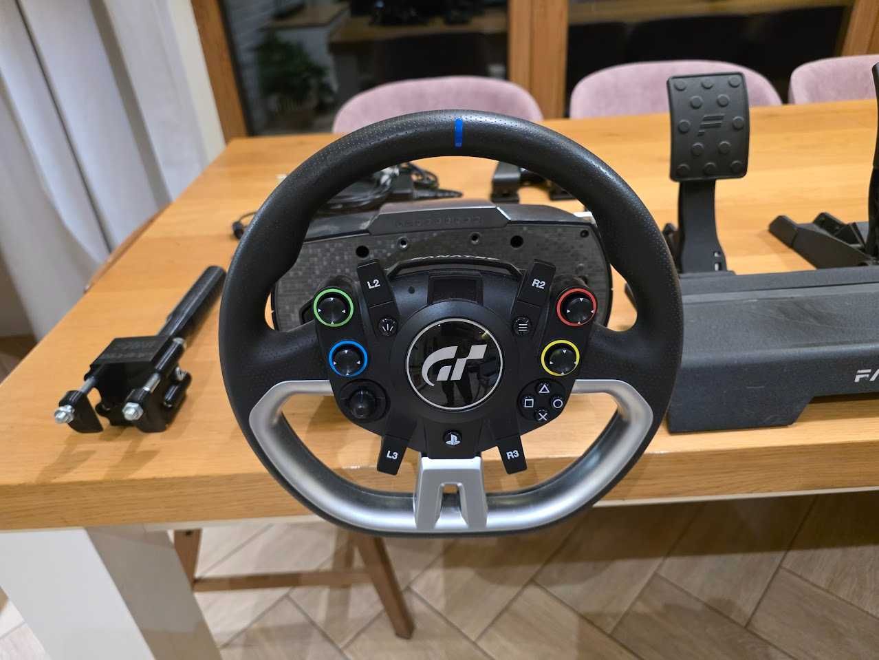 Zestaw Fanatec CSL Elite + ręczny Sim Masters