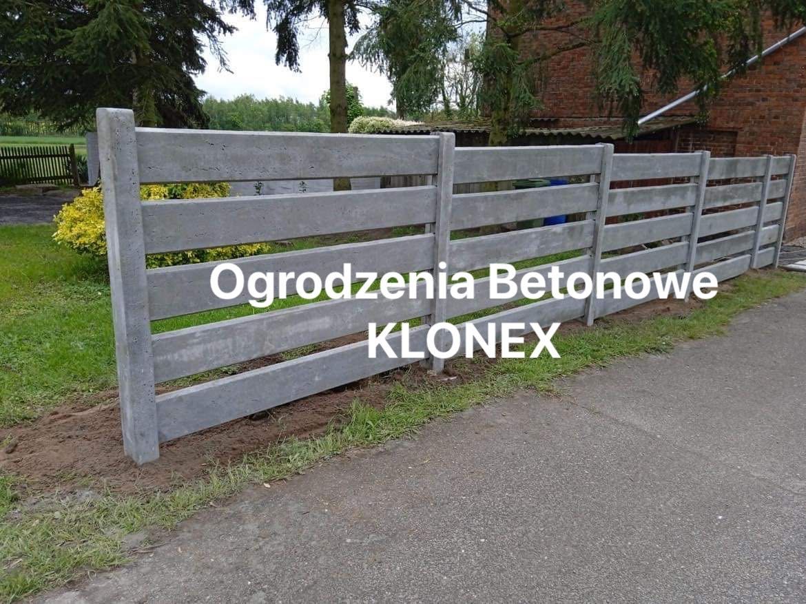 PRODUCENT Nowoczesnych Ogrodzeń Betonowych KLONEX