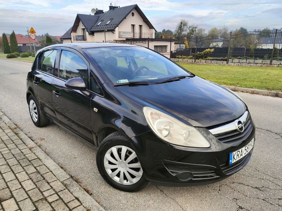Opel Corsa 1.2 benzyna! Piękny! Klima sprawna! Piękne zimówki!
