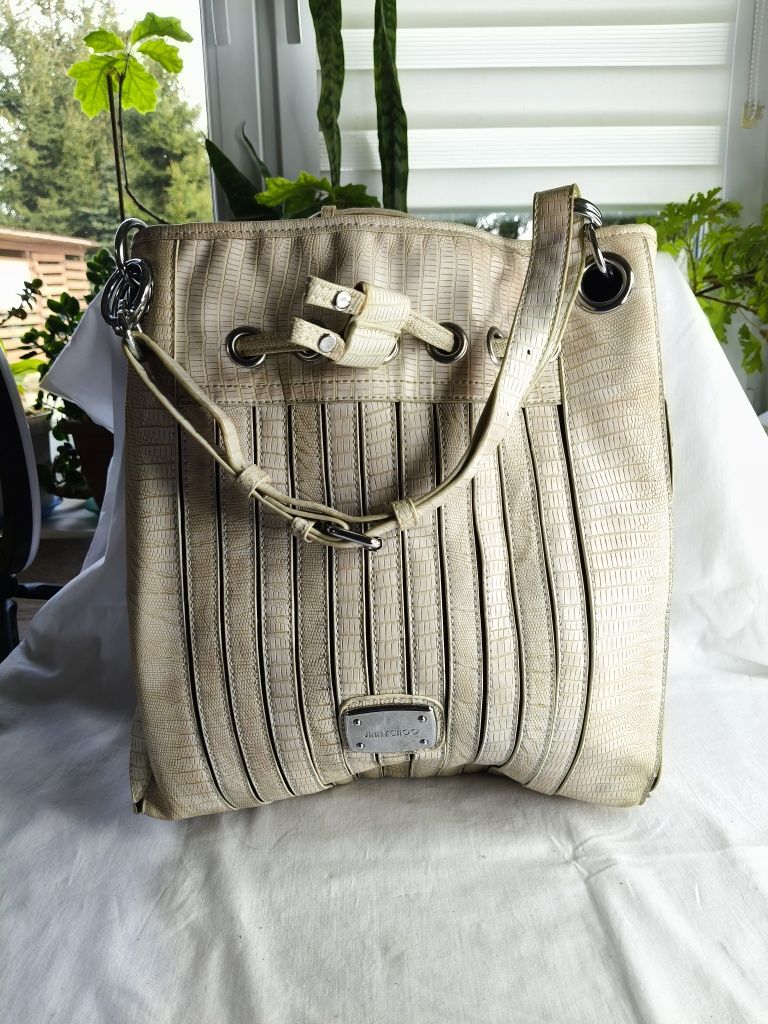 Torba worek na ramię Jimmy choo 25