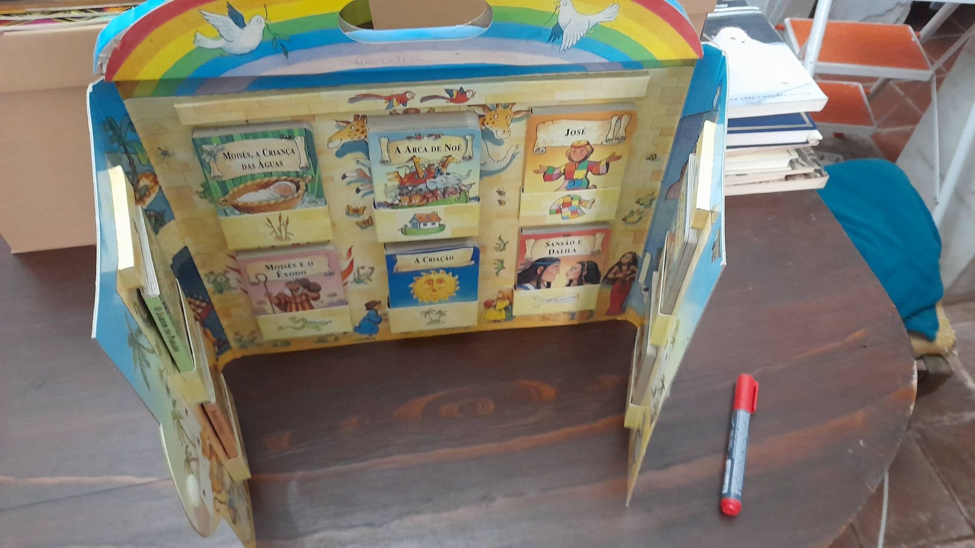 História da Biblia - livro jogo infantil