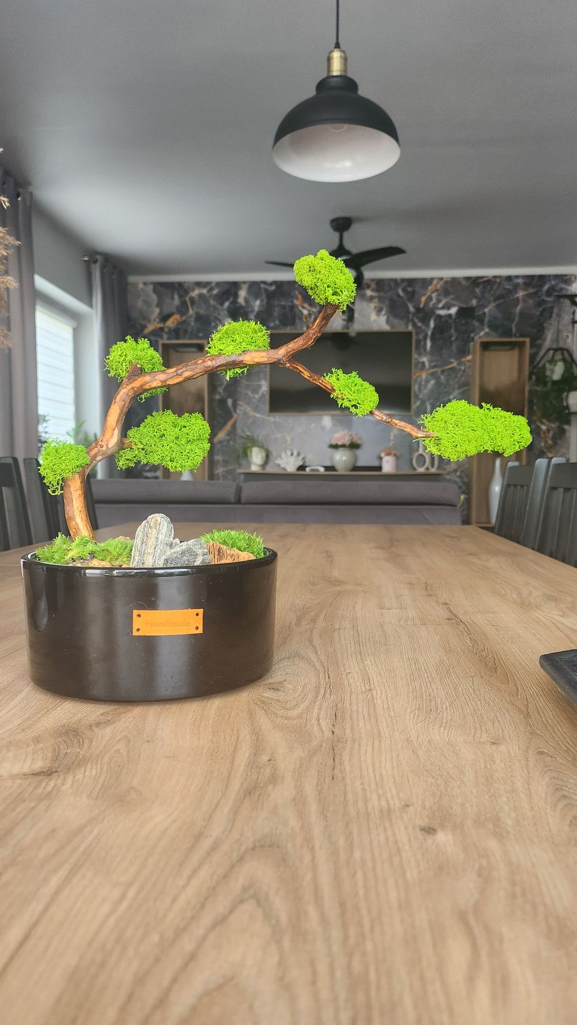 Drzewko bonsai z mchu