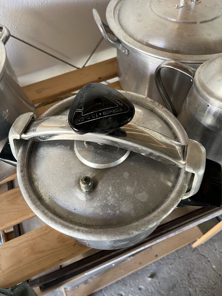 Conjunto de panelas de aluminio