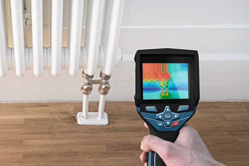 Wynajem kamera termowizyjna Bosch GTC 400 C, pomiary temperatury