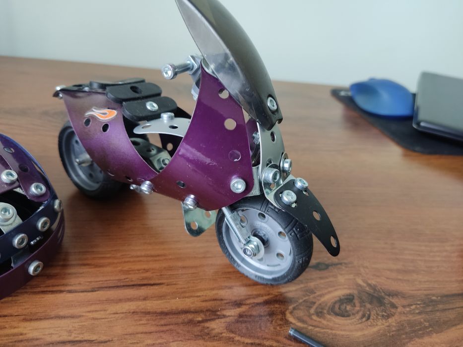 Конструктор meccano (Мотоцикл та машина з можливістю тюнингу)