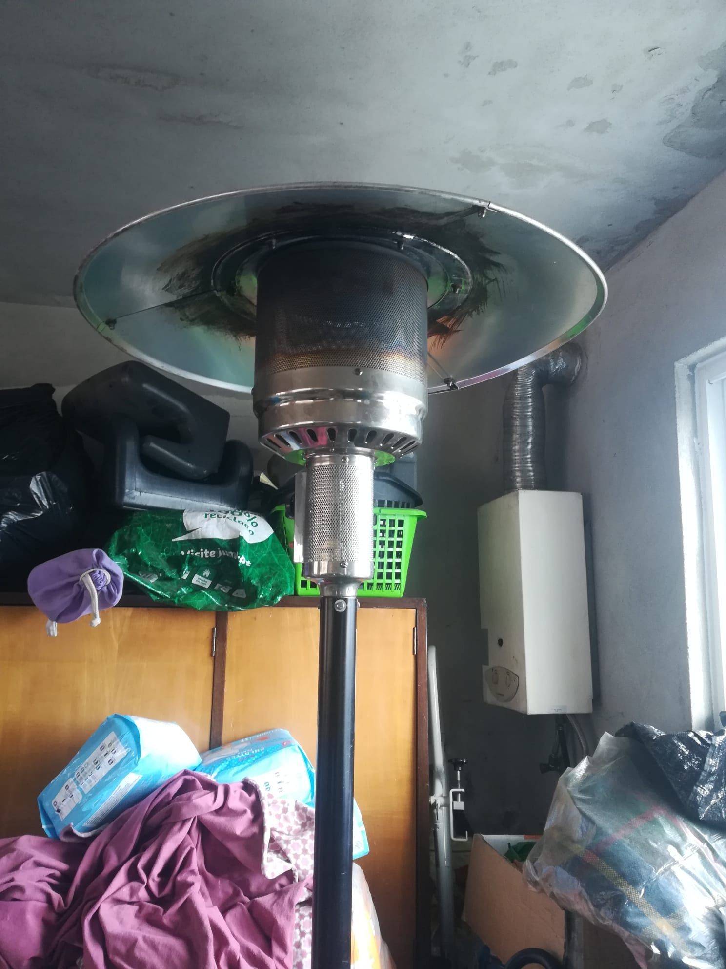 Aquecedor a gás usado