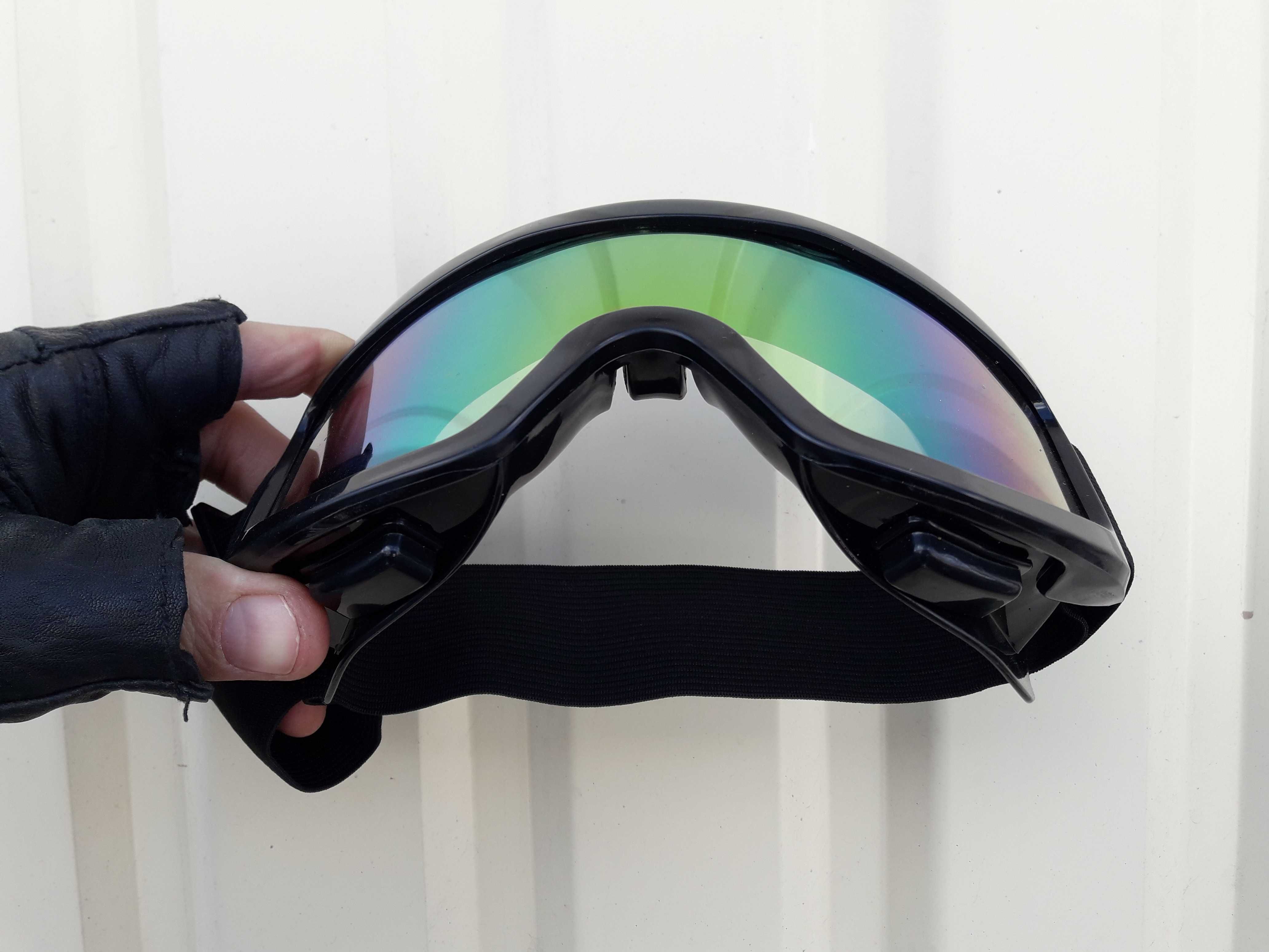 мото шлем Rock Racer protection c очками в комплекте