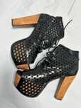Jeffrey Campbell lita lity botki za kostkę rozmiar 40 czarne
