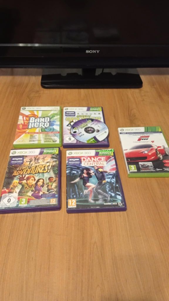 Xbox 360 wraz z telewizorem Sony Bravia 42"
