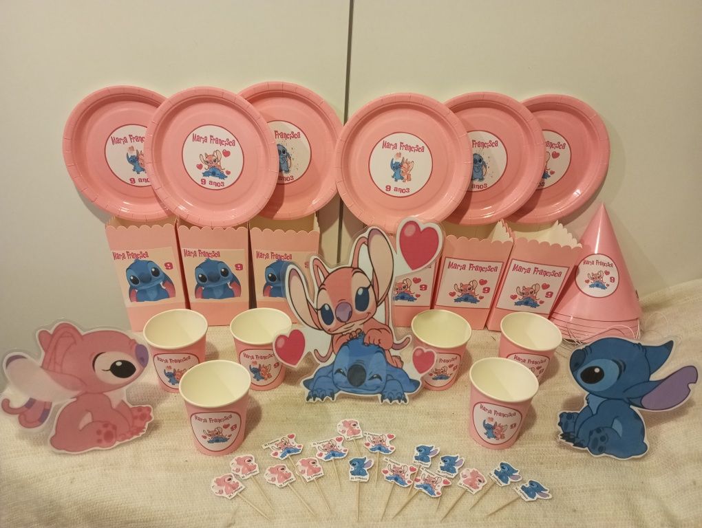 Kit aniversário de todos os temas para festa em casa