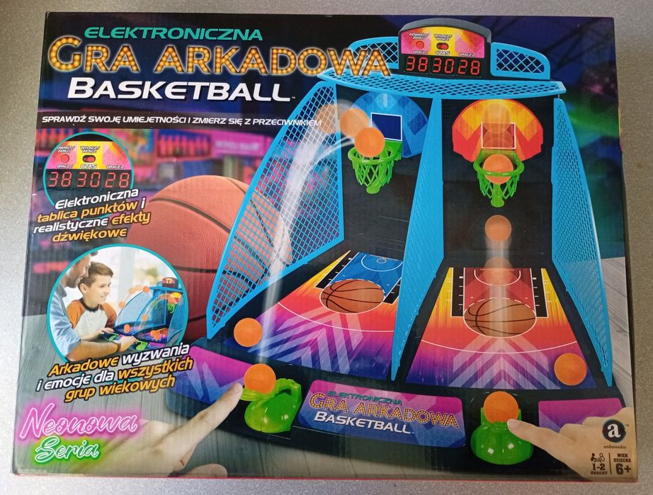 Gra arkadowa basketball koszykówka