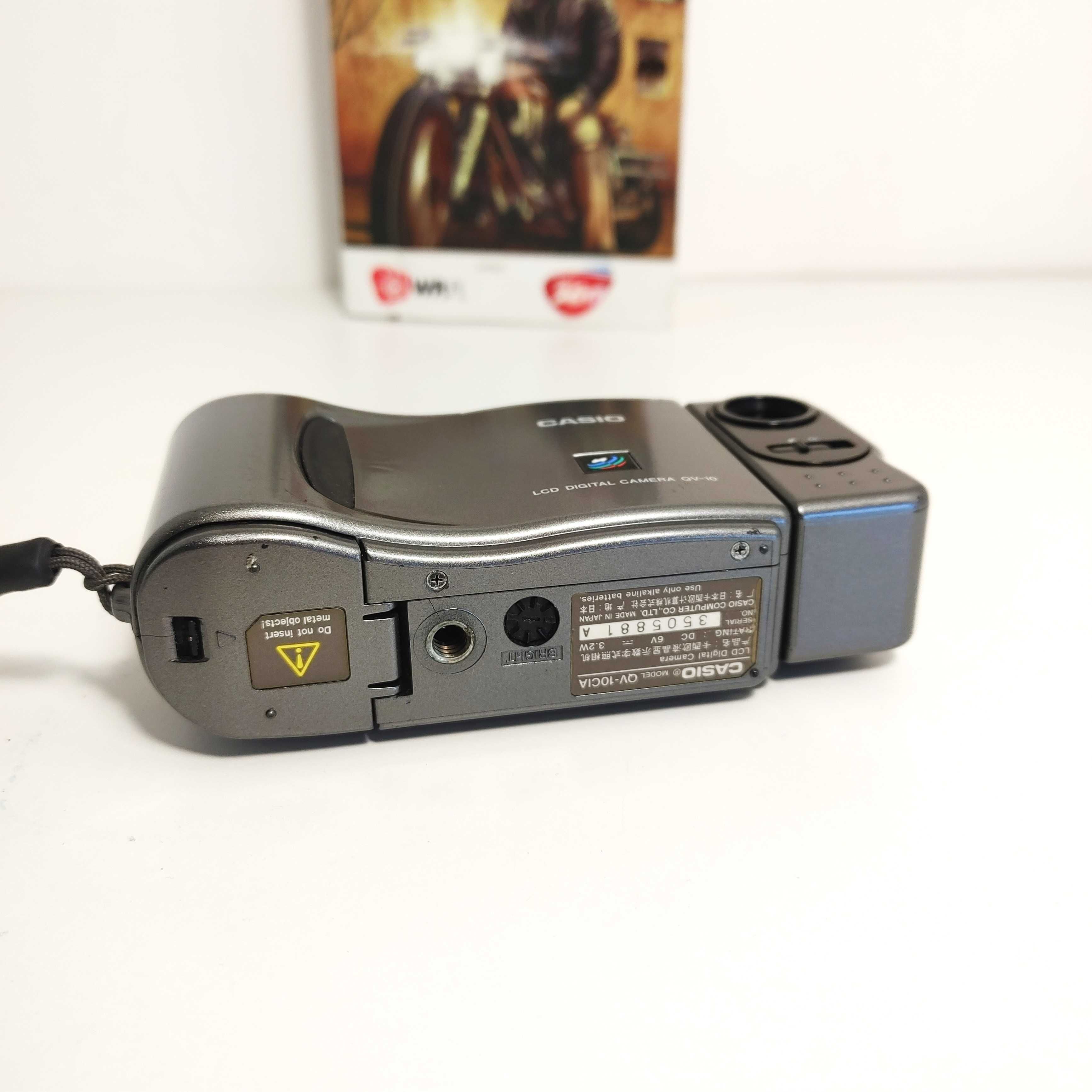 Pierwszy na świecie Cyfrowy aparat fotograficzny z LCD CASIO QV-10cia