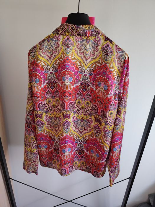 Kolorowa koszula damska oversize L/XL