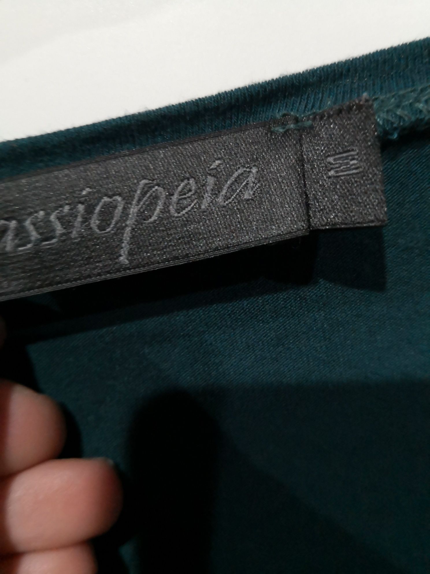 Zielona sukienka tunika 4xl
