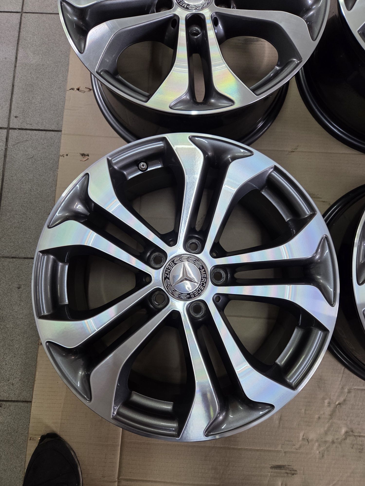 felgi aluminiowe 17" 5x112 7,5x17 ET 35 Mercedes BMW VW