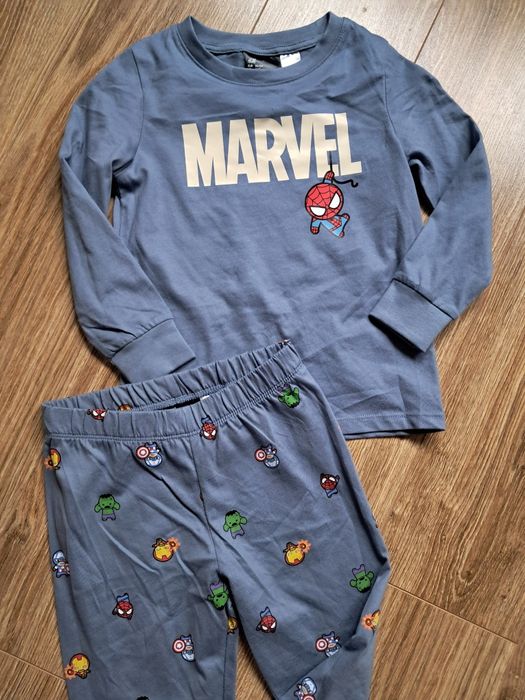 H&M Marvel Spidey Spiderman piżama chłopięca 122/128