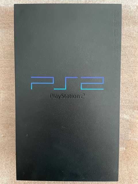 Sony Playstation 2 PS2 com comando original e 6 jogos