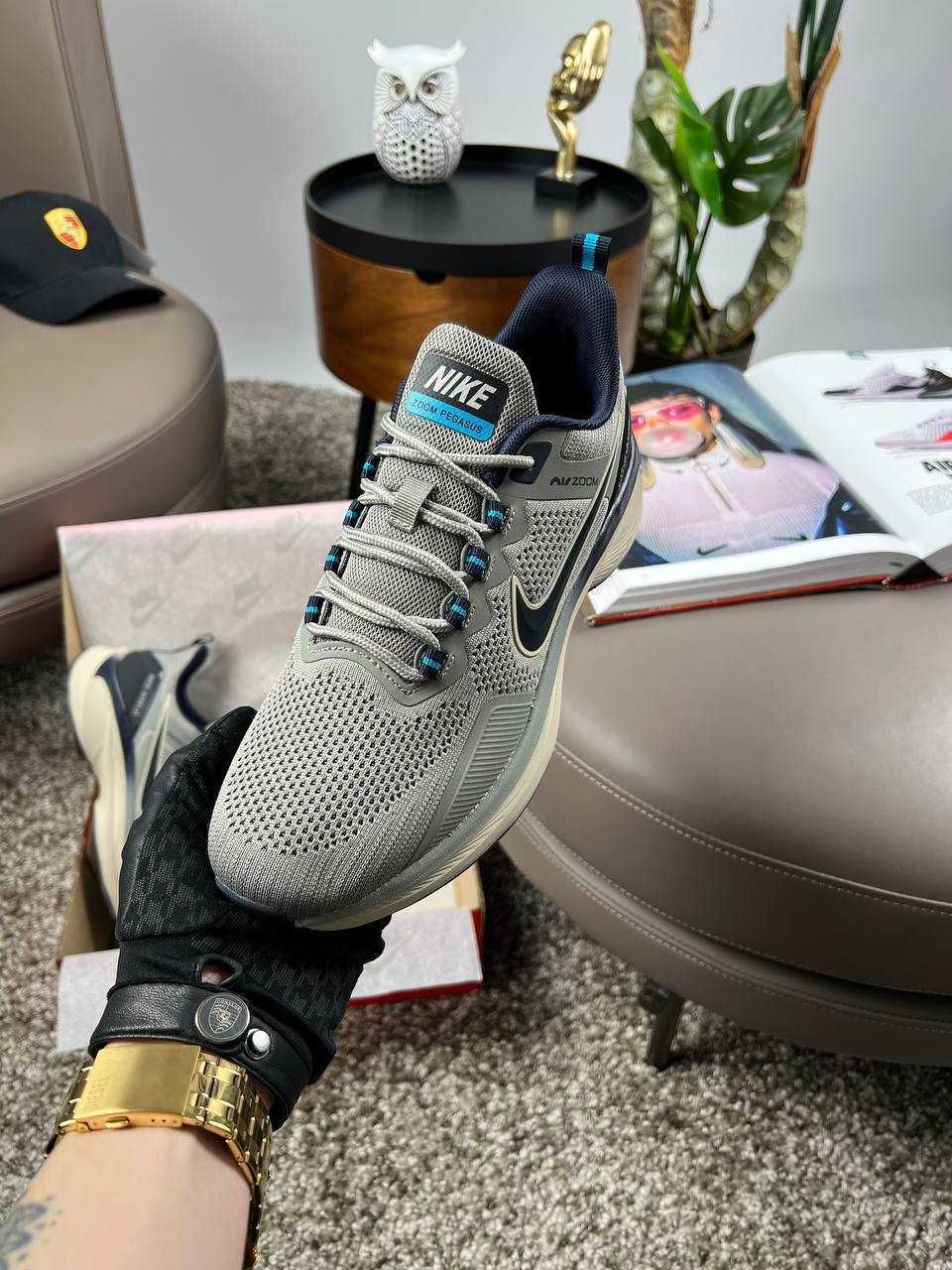 Чоловічі кросівки найк аір зум Nike Air Zoom Pegasus Olive Beige 41-45