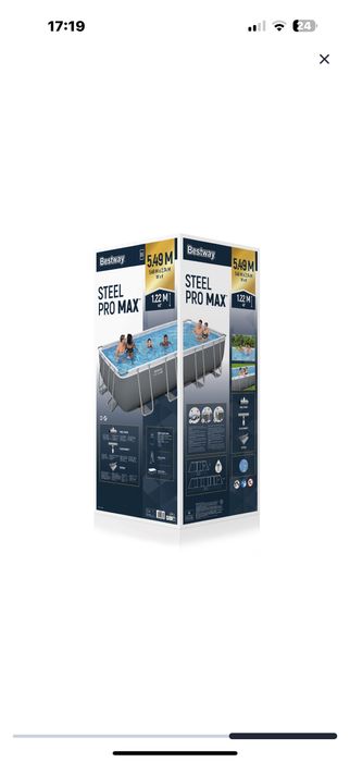 Piscina grande Bestway nova e embalada