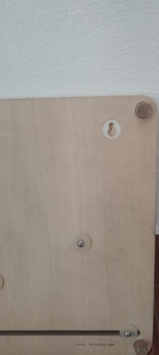 Quadrinho de madeira educativo