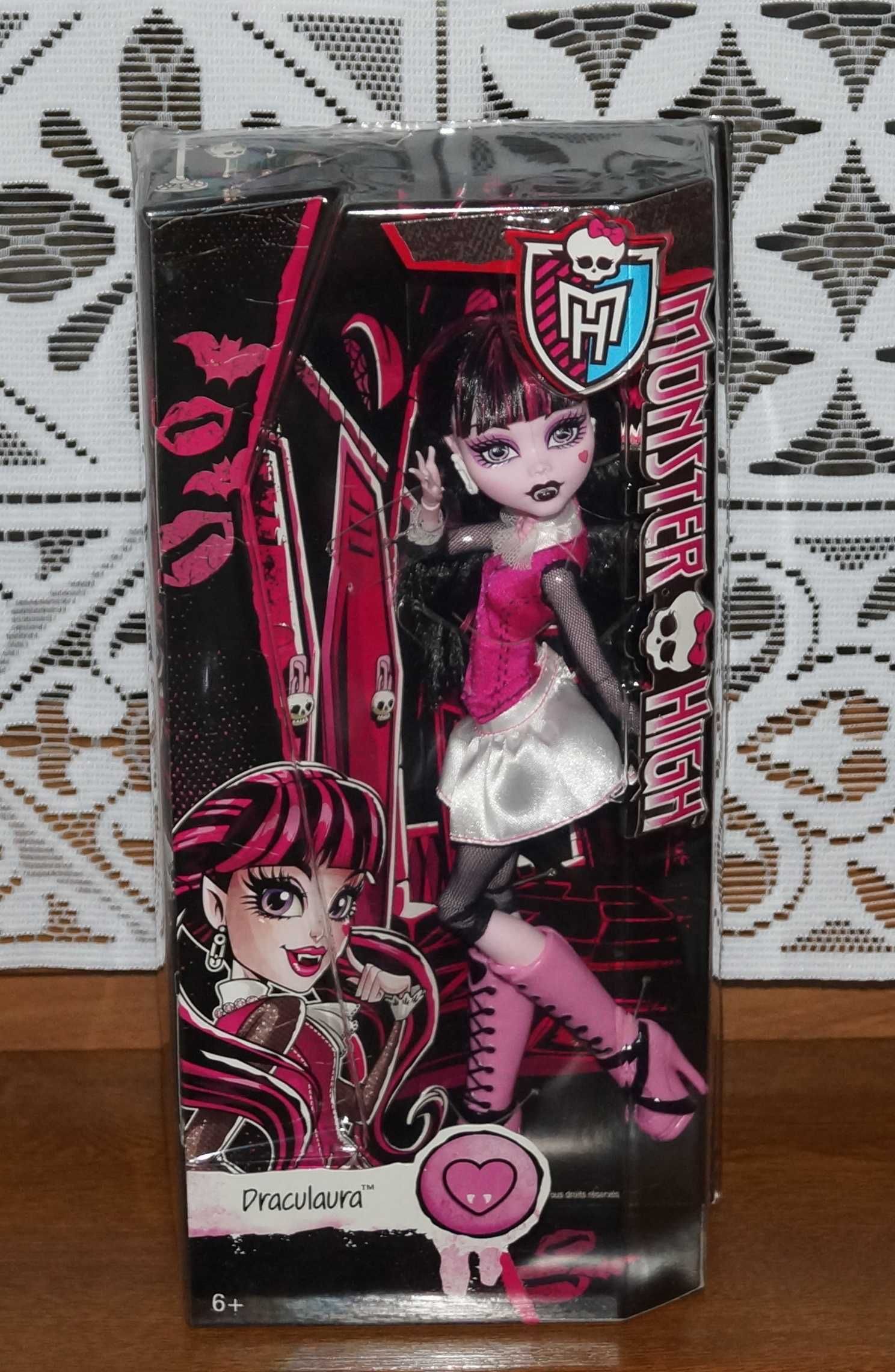 Monster High DRACULAURA Original Ghouls Collection Mattel lalka NOWA