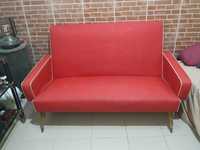 Sofá vintage Vermelho