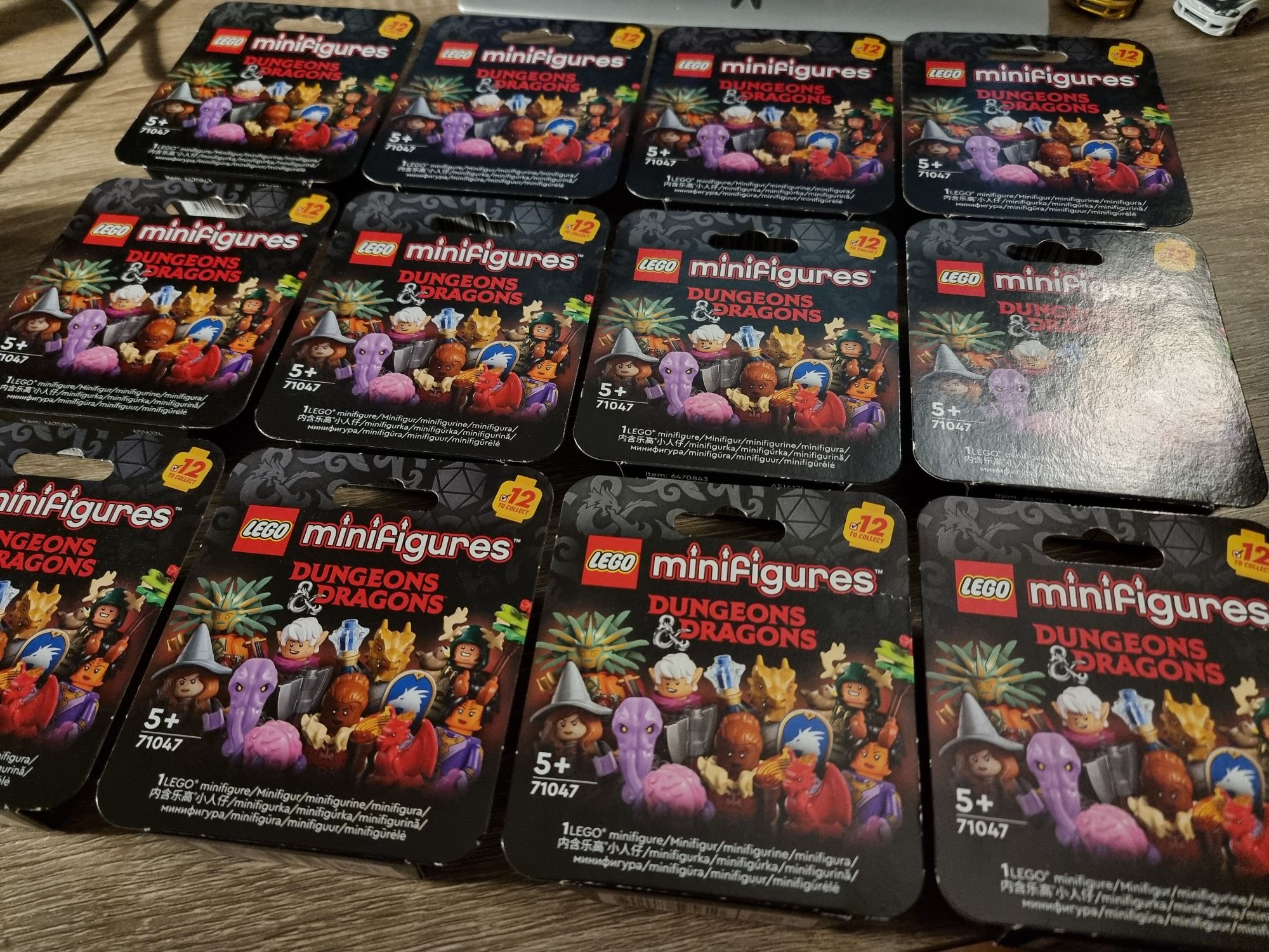 Lego 71047 Minifigures Dungeons & Dragons series new полная коллекция