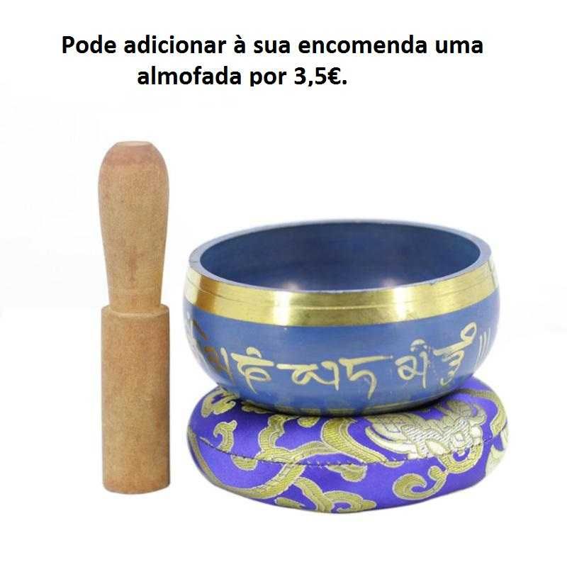 Taça do Tibete em Cobre 8,5 cm + Martelo - Budismo Meditação Yoga