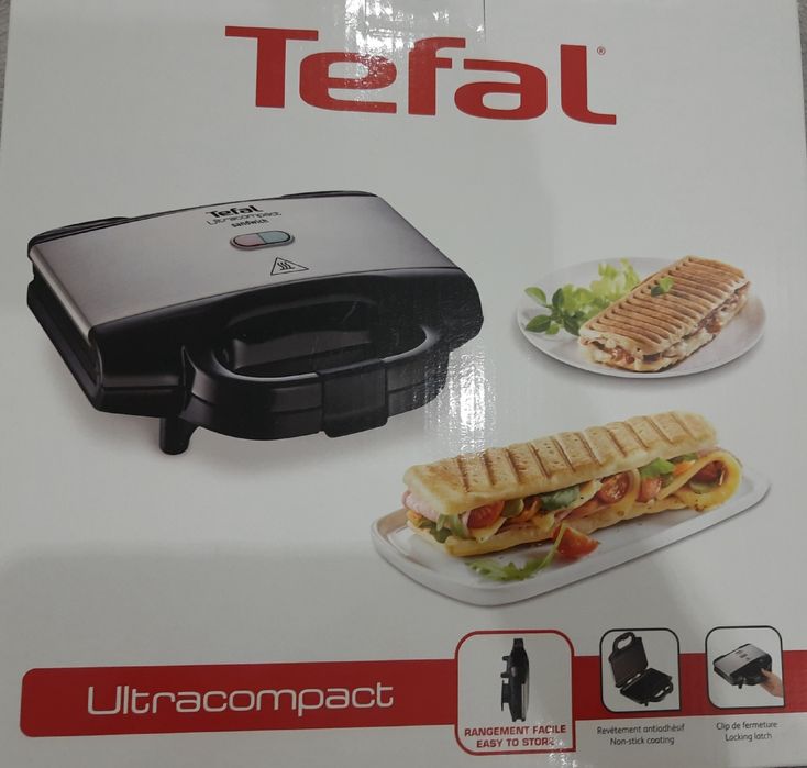 Бутербродниця Tefal ULTRACOMPACT
Бутербродниця Tefal ULTR