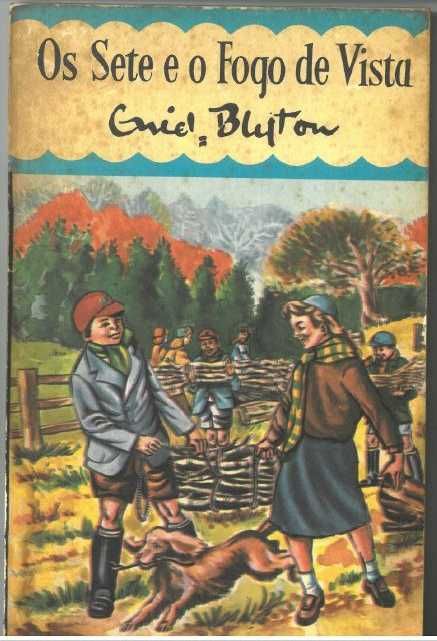 Livro "Os Sete e o Fogo de Vista" Nº11 Edição Antiga