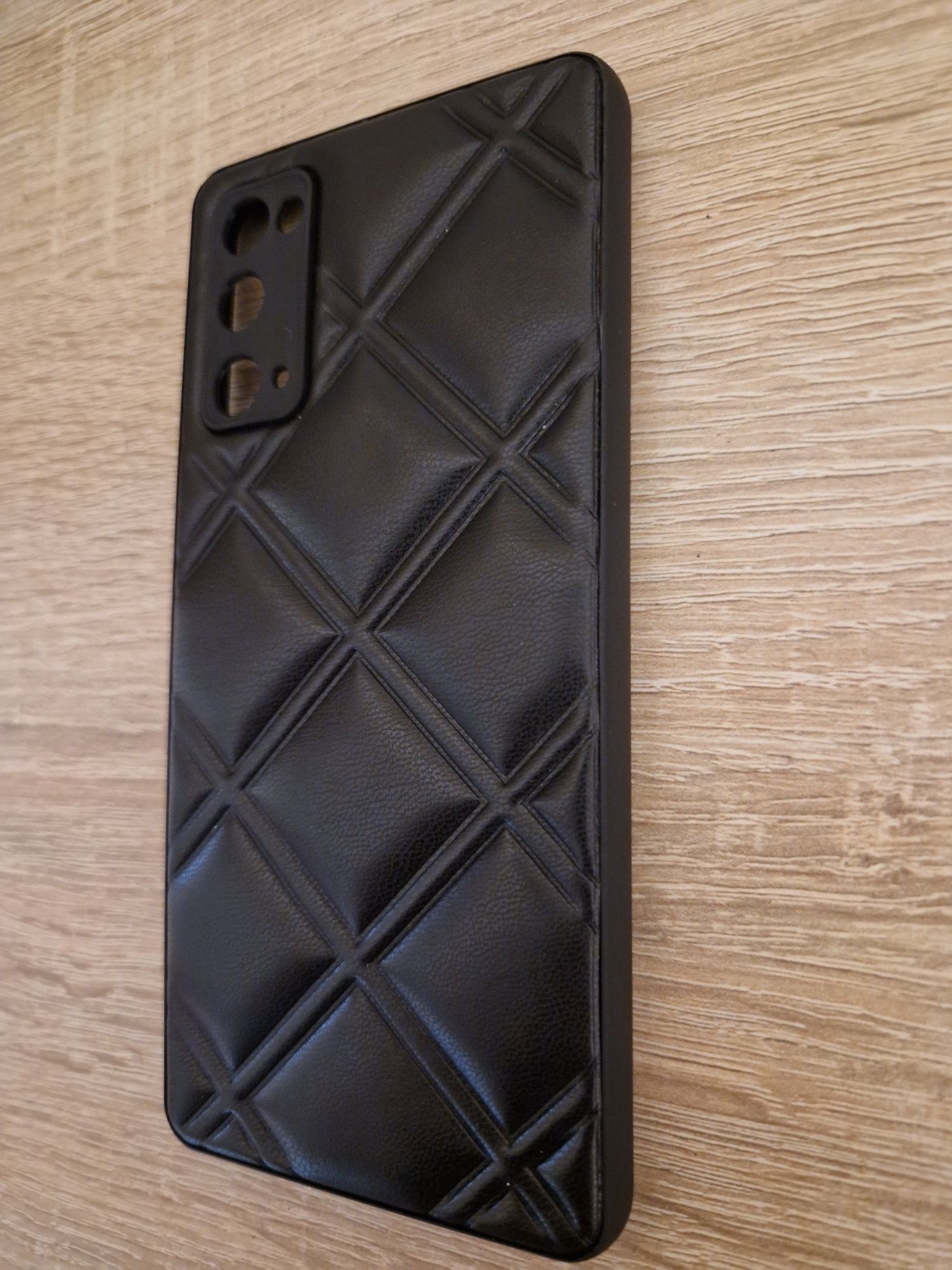 Etui Leather 3D Case do Samsung Galaxy S20 FE/Lite wzór 3 czarny