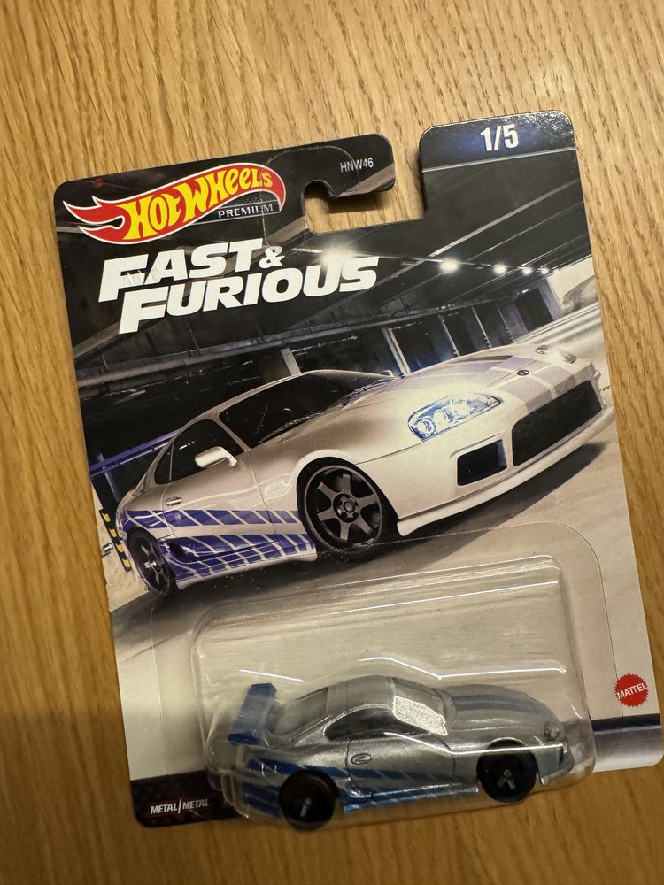 Hot Wheels Premium Toyota Supra MK4 Fast & Furious 1/5