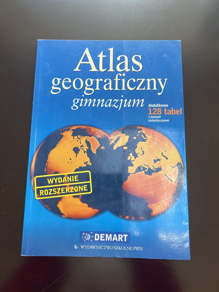 Atlas geograficzny gimnazjum