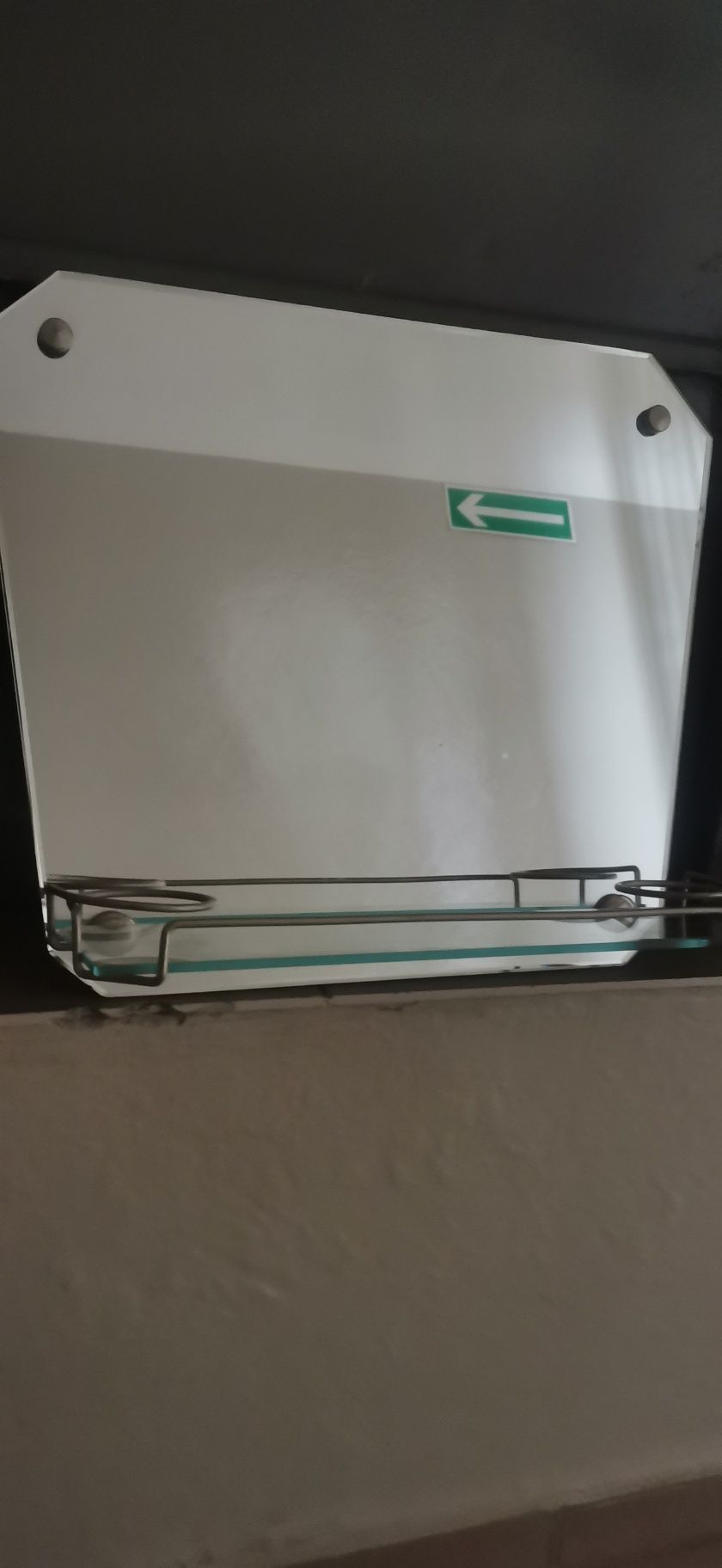 Lustro łazienkowe PRL
