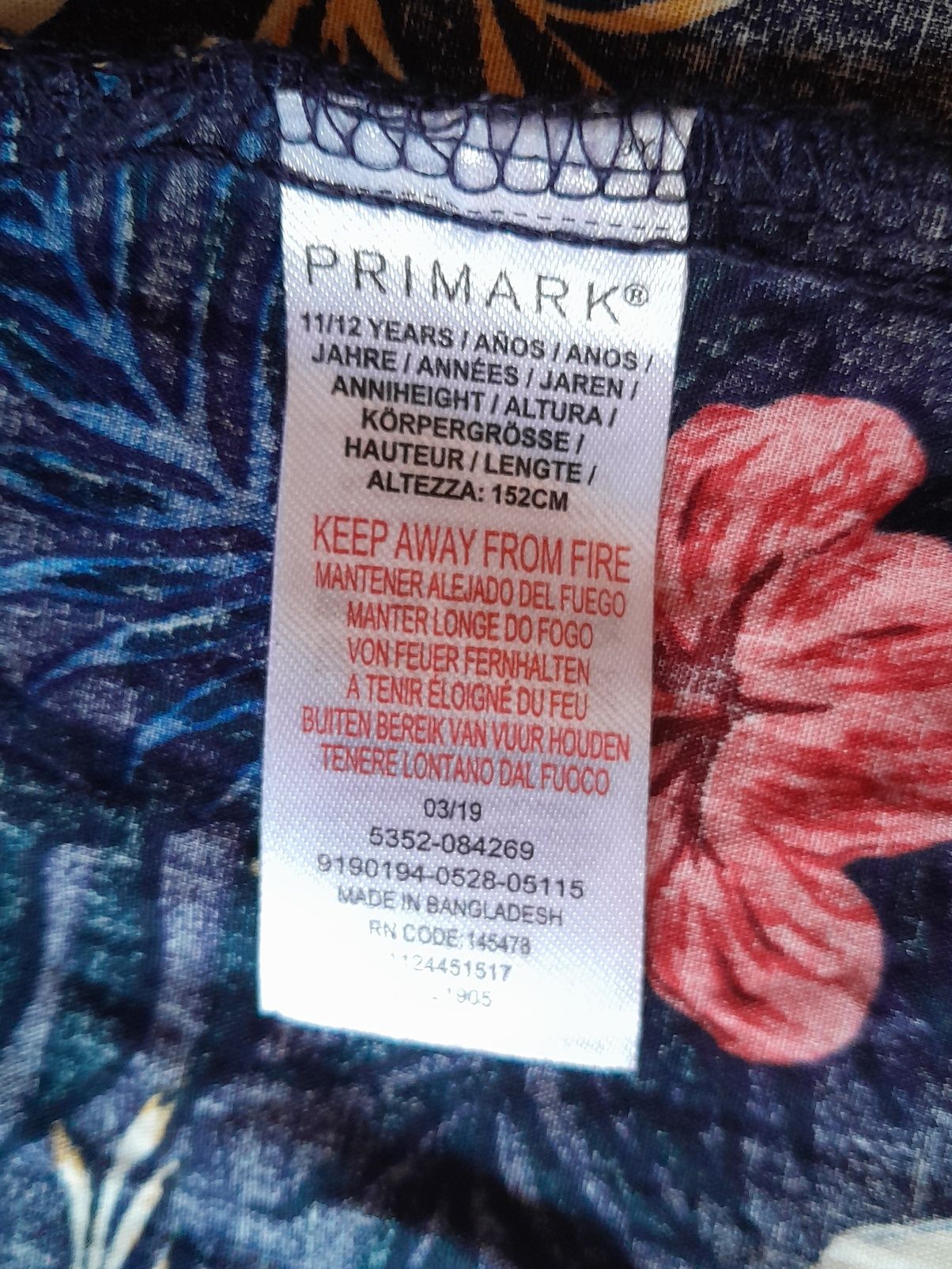 Primark Фирменная красивая стильная летняя пляжная шведка гавайка
