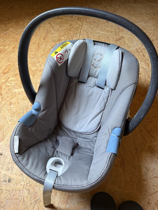 Fotelik, nosidełko Cybex Aton M i-Size adaptery