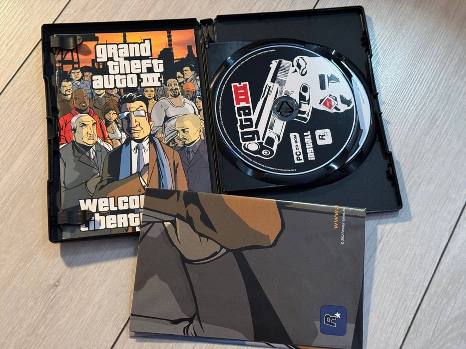 Grand Theft Auto III GTA 3 Liberty City Офіційна Ліцензія