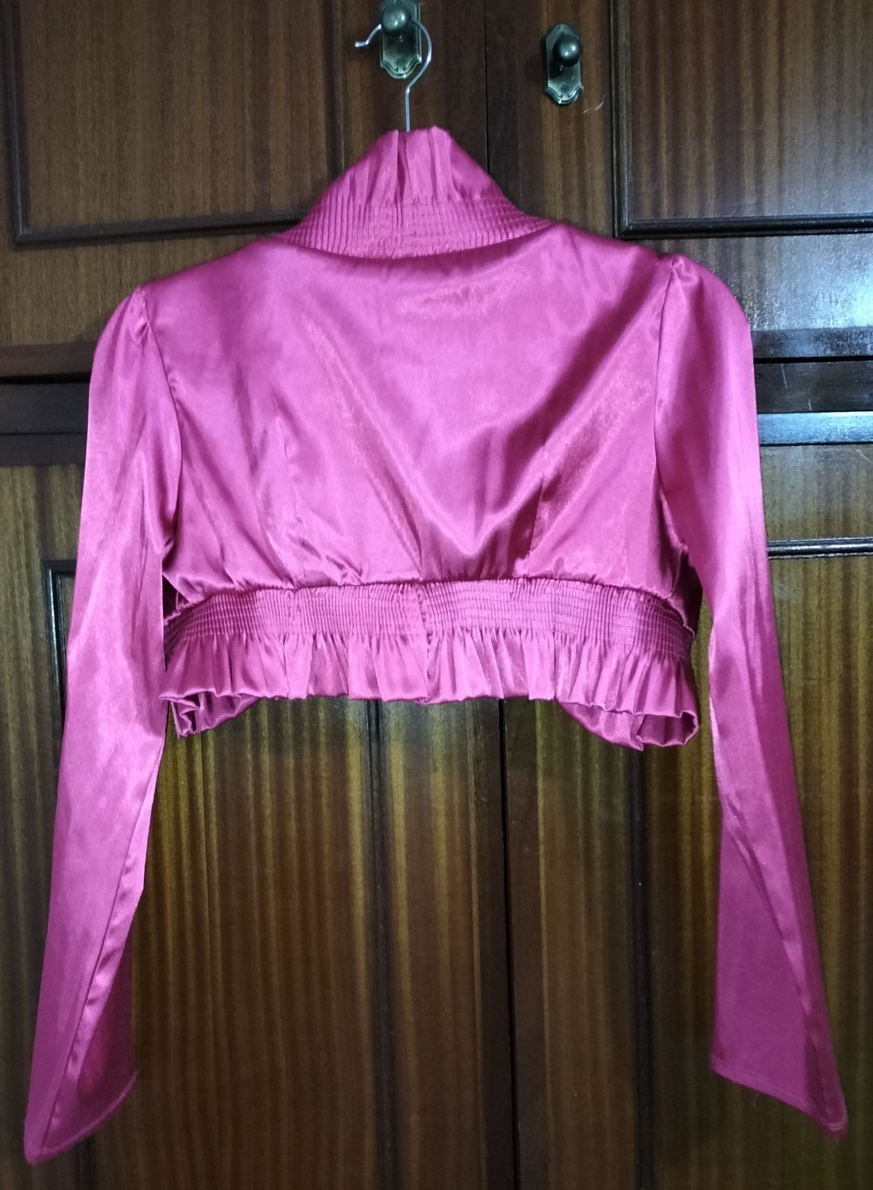 Casaquinha cor de Rosa