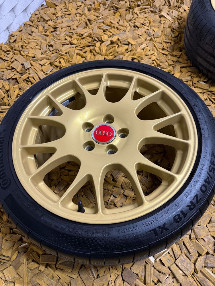 Felgi koła bbs ch 18 cali 5x112 letnie audi vw seat skoda golf a3 leon