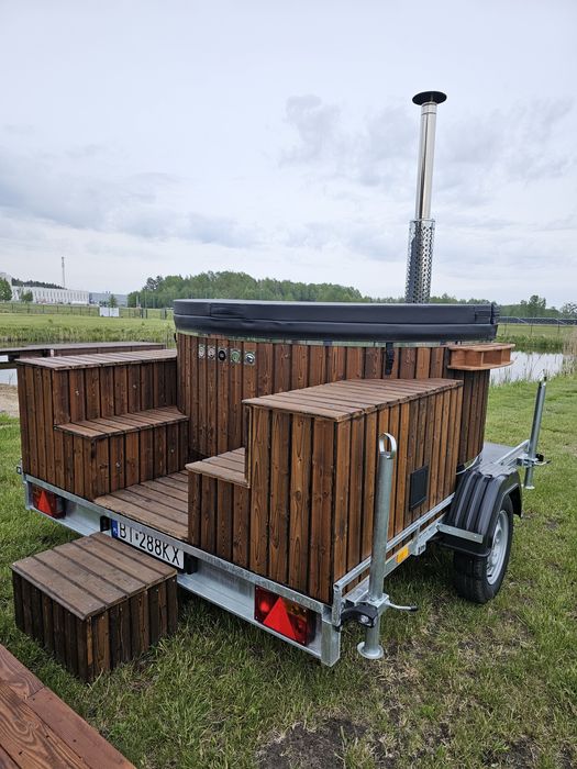 Gorąca balia mobilna jacuzzi