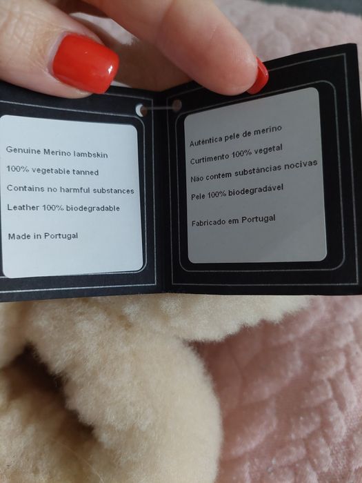 Pantufas Pele n.20 Novas