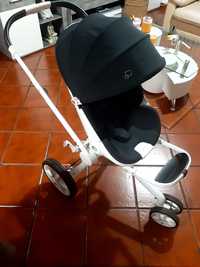 Carro Quinny e ovo Cybex platinum como novos