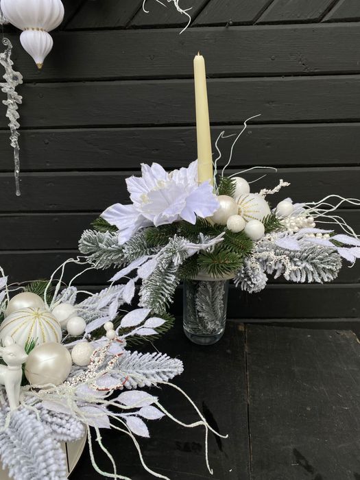 Новорічний набір в білих тонах