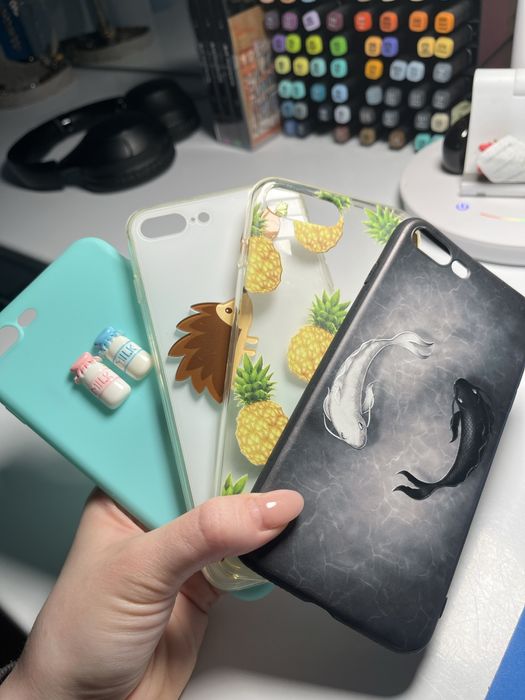 Чохли на айфон 7+, 8+